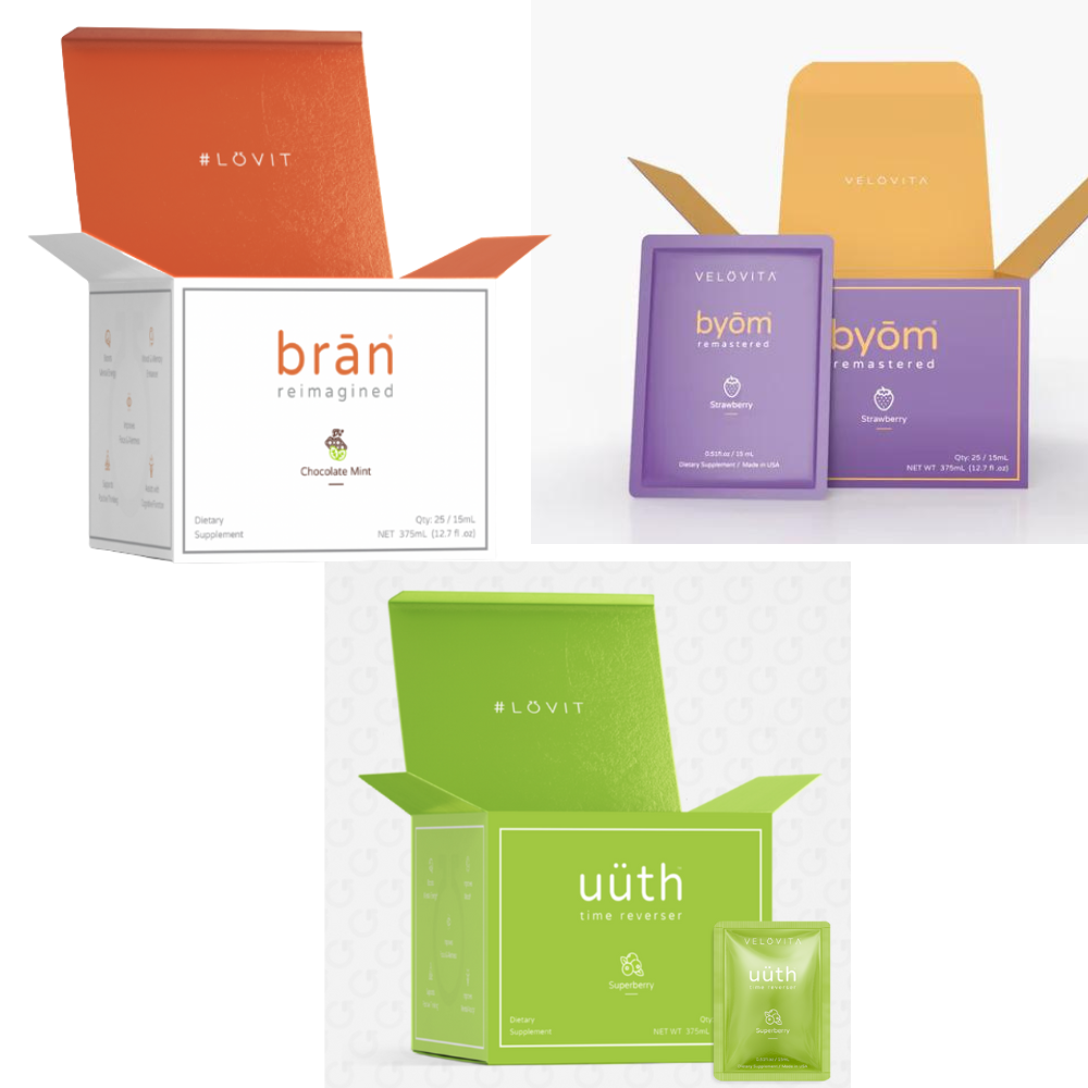 The Ultimate Trio Bio Hack Bundle: brān®, uüth®, & byom®